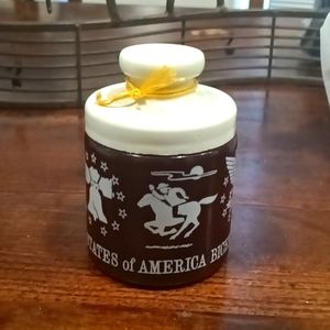 1976 Bicentennial Trinket Jar With Lid